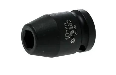 Teng Tools 10mm Impact Socket Hexagon 6-Point 1/2" Drive