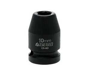 Teng Tools 10mm Impact Socket Hexagon 6-Point 1/2" Drive
