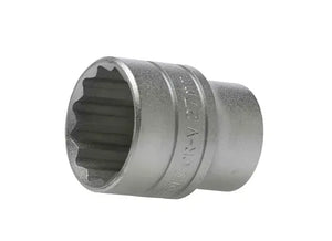 Teng Tools 12 Drive 27mm Standard Socket, 12-Point