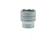 Teng Tools 1/2" Drive 28mm Standard Socket - 6-Point, Satin Finish