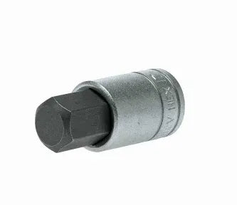 Teng Tools 1/2" Drive Bit Socket, Hex Bit, 17mm