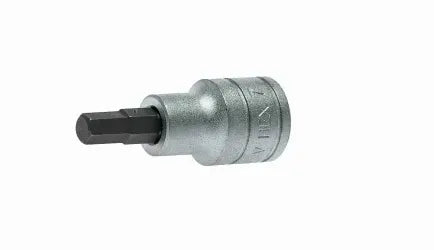 Teng Tools 1/2 in Drive Bit Socket, Hex Bit, 7mm