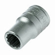 Teng Tools  1/2'' Drive Regular Metric Sockets - 12mm  (12 Point)