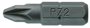 Teng Tools 1/4" PZ Bits 25mm PZ3 (3pc)