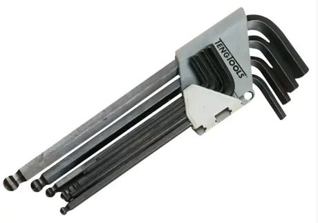 Teng Tools 9 Piece Ball Point Hex Key Set 