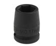 Teng Tools 17mm Impact Socket - 1/2in Drive, 6 Point, 920517N1