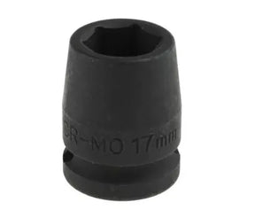 Teng Tools 17mm Impact Socket - 1/2in Drive, 6 Point, 920517N1