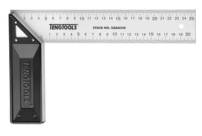 Teng Tools 250mm Aluminium Try Square