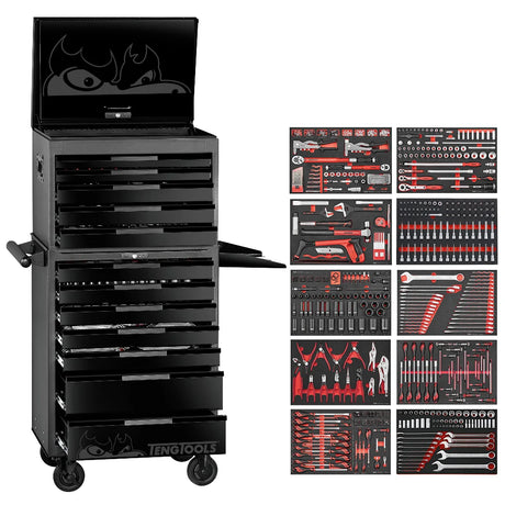 Teng Tools 26″ Foam Series Stack Tool Kit Limited Edition - 741 Piece