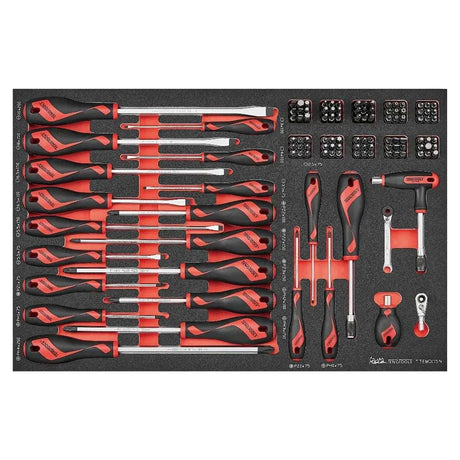 Teng Tools 26″ Foam Series Stack Tool Kit Limited Edition - 741 Piece