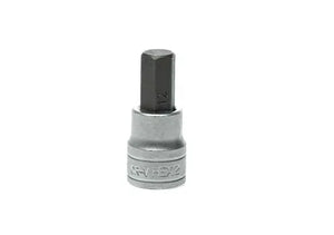 Teng Tools 3/8" Drive Bit Socket, Hex Bit, 12mm