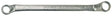 Teng Tools 632427 Double Ring Spanner 24 x 27mm - 75° Offset, Chrome Vanadium
