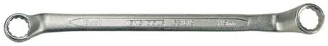 Teng Tools 632427 Double Ring Spanner 24 x 27mm - 75° Offset, Chrome Vanadium