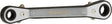 Teng Tools 681013 Rors Wrench 10x13mm - Reversible Ratcheting Ring Spanner, 25° Offset
