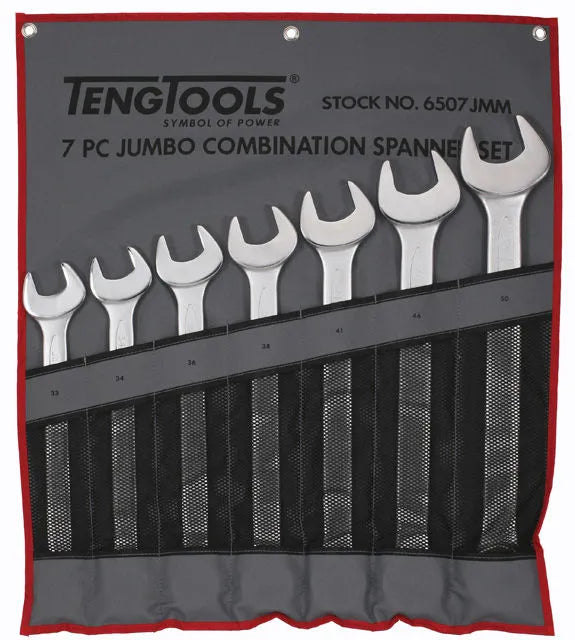 Teng Tools 7 Piece Combination Spanner Set