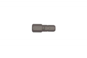 Teng Tools 8mm Hex Bit - 25mm Long - 1/4" Hex Drive (3pk)