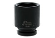Teng Tools Impact Socket Hexagon 6 Point 1/2" Drive 27mm