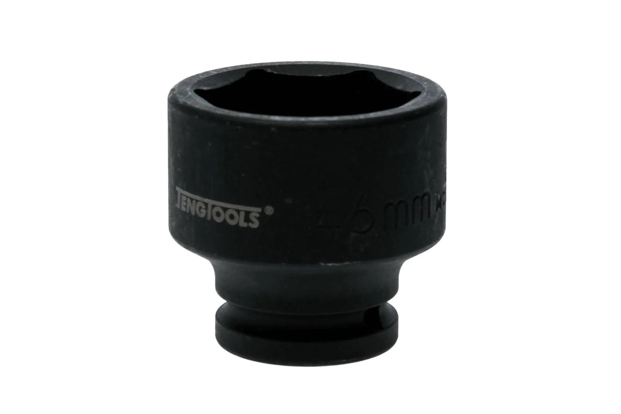 Teng Tools 940546-C 46mm 3/4" Drive 6-Point Regular Metric Impact Socket - Chrome Molybdenum