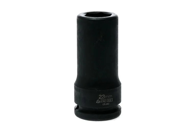 Teng Tools 3/4" Drive 6-Point Deep Impact Socket, 23mm