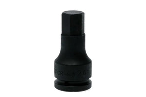 Teng Tools 941524-C 3/4" Drive Impact Hex Socket Bit - 24mm, Chrome Molybdenum with Locking Pin
