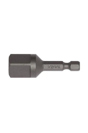 Teng Tools ACCSDA1412 50mm Bit Adaptor - 1/4" Hex to 1/2" Square