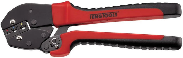 Teng Tools CP58 Ratcheting Crimping Plier - Compound Action for Insulated Terminals