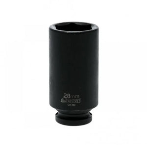Teng Tools 920628N 28mm Deep Impact Socket - 1/2" Drive, 6-Point Hex, Chrome Molybdenum