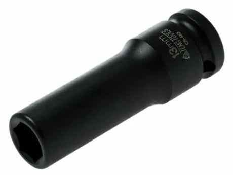 Teng Tools Deep Impact Socket Hexagon 6 Point 1/2" Drive 13mm