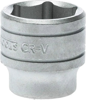 Teng Tools M380520 3/8" Drive Socket - 20mm, 6-Point Hex, Satin Finish
