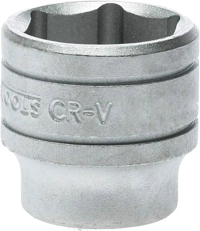 Teng Tools M380520 3/8" Drive Socket - 20mm, 6-Point Hex, Satin Finish