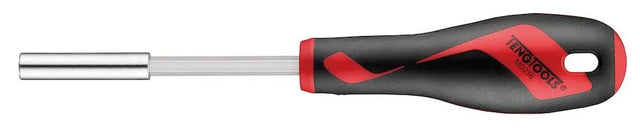 Teng Tools MD216 1/4" Magnetic Bit Driver - 217mm, Hex Shaft with T-Drive
