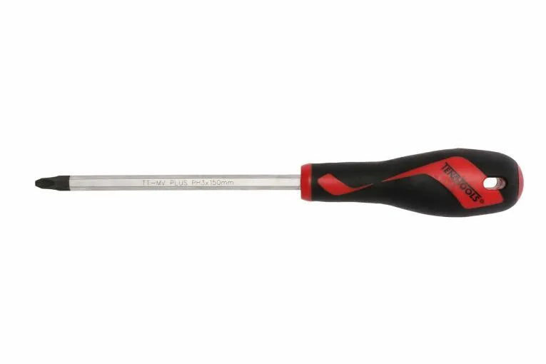 Teng Tools PH Screwdriver PH3 X 150mm Hex Shaft 