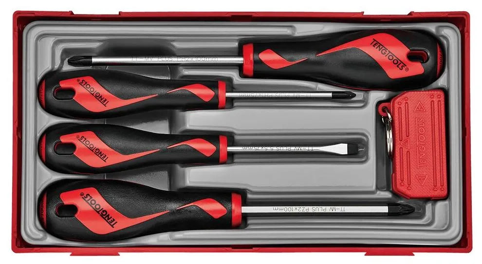 Teng Tools TC6T20 20pc Service Case Set with Pliers, Screwdrivers & Spanners in TC-6 Mecca Pro Case