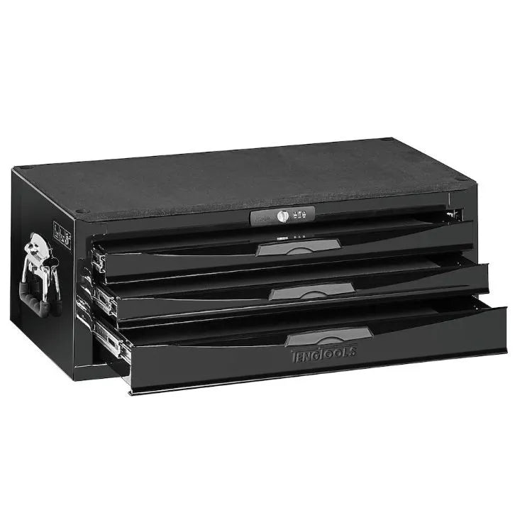 Teng Tools 26" Pro Middle Box 3 Black Drawers 