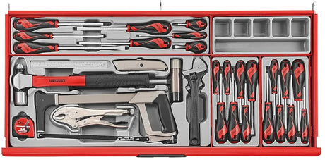 Teng Tools TCMM622N 37" Pro Cabinet TT Tool Kit - 622 Pieces, Red