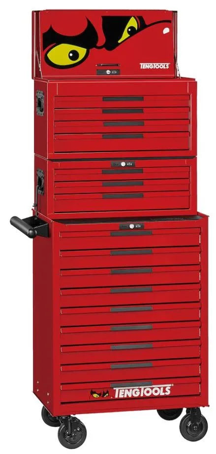 Teng Tools TKS26R753T 26" PRO35™ Stack Tool Kit 753 Pieces - Heavy-Duty 3-Tier Tool Storage for Automotive & Mechanical Professionals