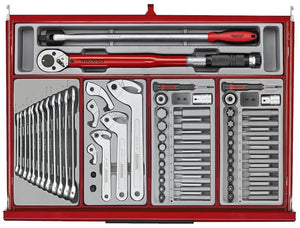 Teng Tools TKS26R753T 26" PRO35™ Stack Tool Kit 753 Pieces - Heavy-Duty 3-Tier Tool Storage for Automotive & Mechanical Professionals