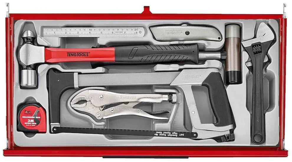 Teng Tools TKS26R753T 26" PRO35™ Stack Tool Kit 753 Pieces - Heavy-Duty 3-Tier Tool Storage for Automotive & Mechanical Professionals