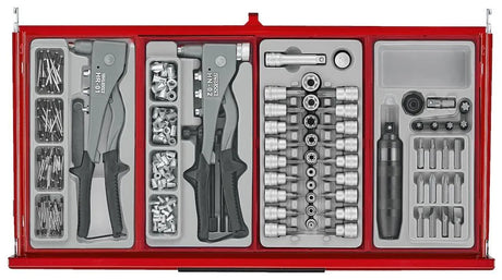 Teng Tools TKS26R753T 26" PRO35™ Stack Tool Kit 753 Pieces - Heavy-Duty 3-Tier Tool Storage for Automotive & Mechanical Professionals
