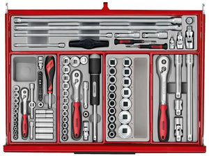 Teng Tools TKS26R753T 26" PRO35™ Stack Tool Kit 753 Pieces - Heavy-Duty 3-Tier Tool Storage for Automotive & Mechanical Professionals
