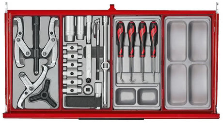 Teng Tools TKS26R753T 26" PRO35™ Stack Tool Kit 753 Pieces - Heavy-Duty 3-Tier Tool Storage for Automotive & Mechanical Professionals