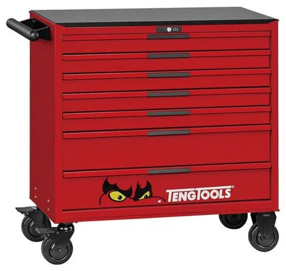 Teng Tools TKW37R663T 37" PRO35™ Roller Cabinet Tool Kit - 663 Piece Heavy-Duty Automotive Set