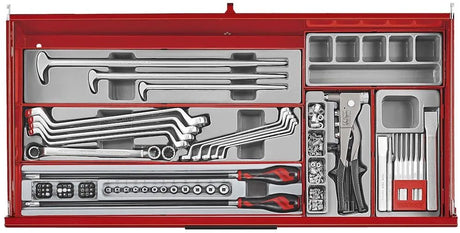 Teng Tools TKW37R663T 37" PRO35™ Roller Cabinet Tool Kit - 663 Piece Heavy-Duty Automotive Set