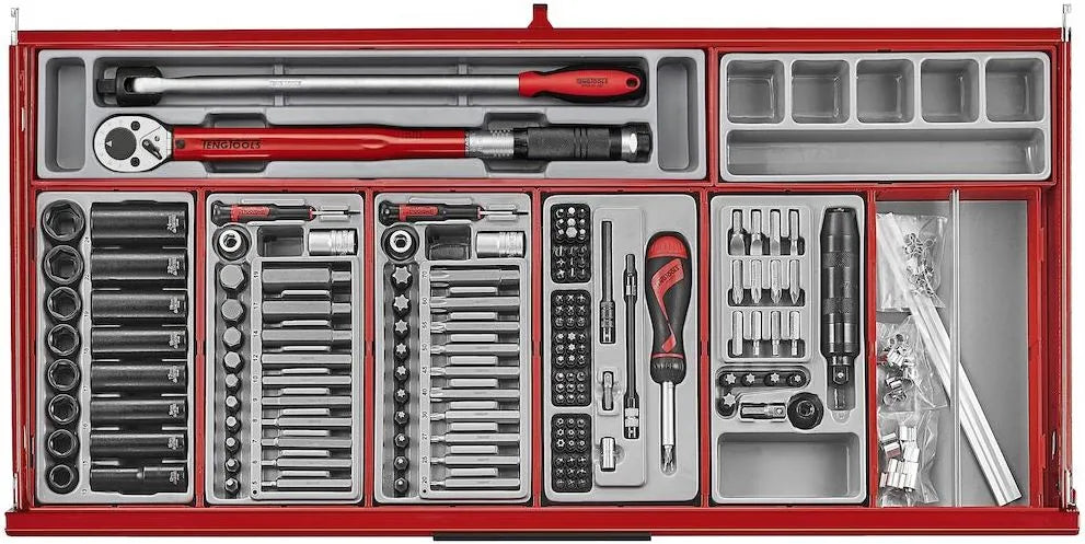Teng Tools TKW37R663T 37" PRO35™ Roller Cabinet Tool Kit - 663 Piece Heavy-Duty Automotive Set