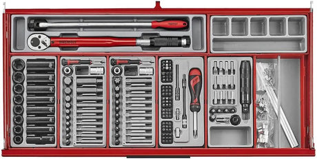 Teng Tools TKW37R663T 37" PRO35™ Roller Cabinet Tool Kit - 663 Piece Heavy-Duty Automotive Set