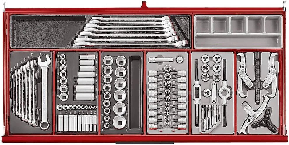 Teng Tools TKW37R663T 37" PRO35™ Roller Cabinet Tool Kit - 663 Piece Heavy-Duty Automotive Set