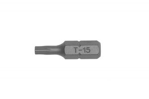 Teng Tools TPX15 Bit - 25mm Long - 1/4" Hex Drive (Pack of 3)