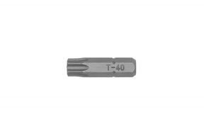 Teng Tools TPX2504003 TPX40 Bit - 25mm Long - 1/4" Hex Drive (Pack of 3)