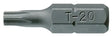 Teng Tools TX2502003 TX20 Bit - 25mm Long - 1/4" Hex Drive (Pack of 3)