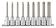 TengTool 1/2" Long Socket Clip Set 9Pce